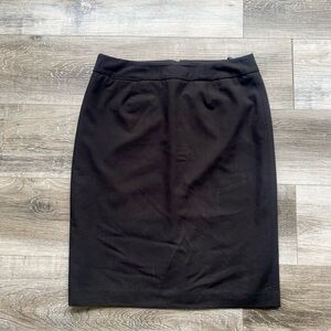 Calvin Klein Classic Black Pencil Skirt